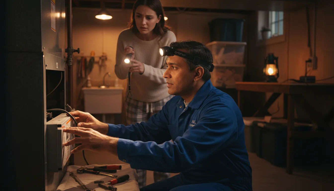 Emergency HVAC Repair in Howard City, MI near me · HVAC